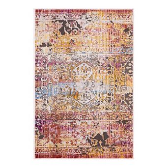 Unique Loom Arte Deepa Throw Rug, Area Rug or Runner