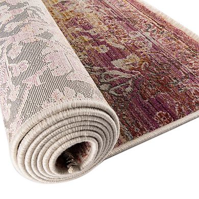 Unique Loom Arte Deepa Throw Rug, Area Rug or Runner