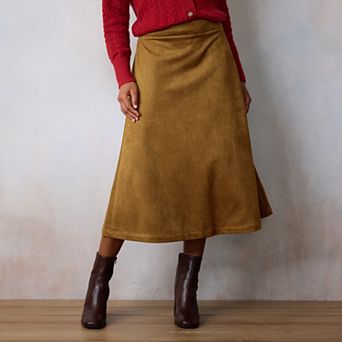 Women's LC Lauren Conrad Semi Circular Midi Skirt