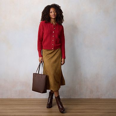 Women's LC Lauren Conrad Semi Circular Midi Skirt