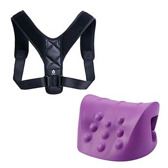 Pursonic Ultimate Posture and Neck Relief Bundle Adjustable Posture Corrector & Neck and Shoulder