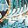 Frost Teal Paisley