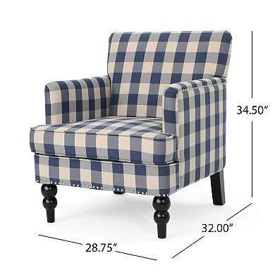 Harrison Tufted Club Chair - Classic Design & Luxury Comfort