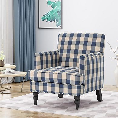 Harrison Tufted Club Chair - Classic Design & Luxury Comfort