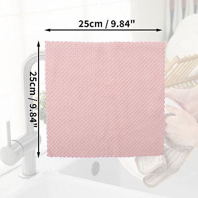 5 Pcs Kitchen Hand Towels, Dishcloths for Washing Dishes for Kitchens Bathrooms Cleaning Counters