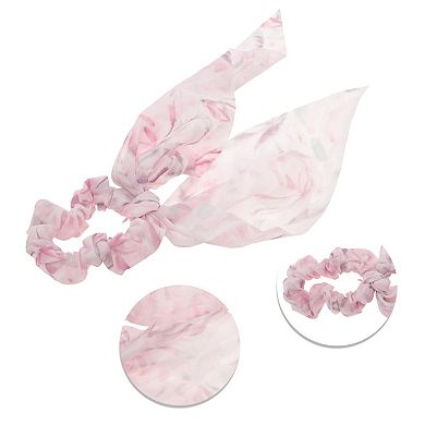Elegant Ribbon Hair Scrunchies Hair Tie 1 Pc