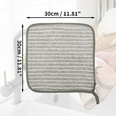 5 Pcs Kitchen Hand Towels, Dish Towels for Kitchens Bathrooms Cleaning Counters, 11.81"x11.81"