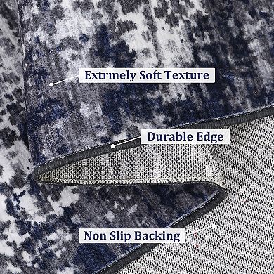 Garvee Machine Washable Non Slip Area Rug Indoor Non Shedding Carpet for Living Room Kitchen Bedroom