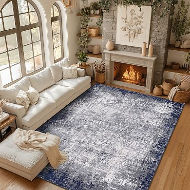 Garvee Machine Washable Non Slip Area Rug Indoor Non Shedding Carpet for Living Room Kitchen Bedroom