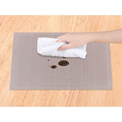 Rustic Placemats Set of 6 Placemats for Dining Table Decor Indoor Outdoor Table Mat 18"x12"