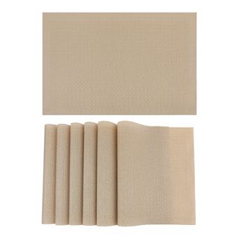 Rustic Placemats Set of 6 Placemats for Dining Table Decor Indoor Outdoor Table Mat 18"x12"