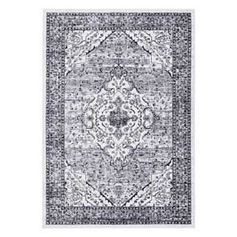 Garvee Machine Washable Non Slip Area Rug for Livingroom Soft Carpet for Home Use