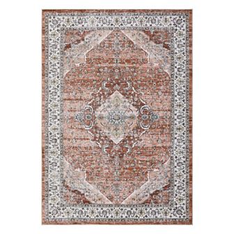 Garvee Machine Washable Non Slip Area Rug for Livingroom Soft Carpet for Home Use