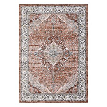 Garvee Machine Washable Non Slip Area Rug for Livingroom Soft Carpet for Home Use