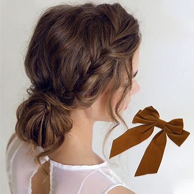 Bow Duckbill Hair Clips Hairdo Clip 1 Pc