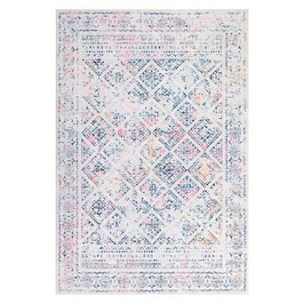 Garvee Machine Washable Non Slip Area Rug for Livingroom Soft Cotton Carpet for Home Use