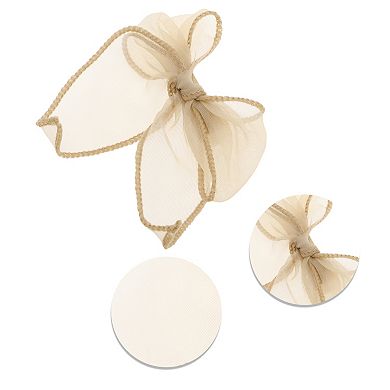 Bow Ribbon Duckbill Hair Clips 1 Pc