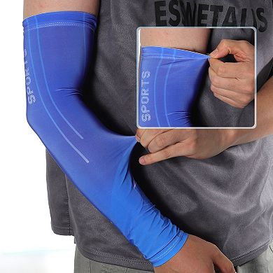 Perspiration Wicking Arm Sleeves for Outdoor 1 Pair
