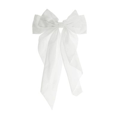Bow Ribbon French Barrette Hair Clips Hairdo Clip 1 Pc