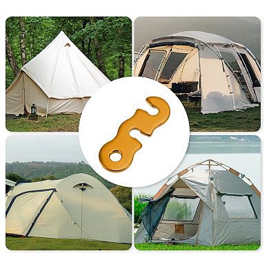 Rope Tensioners, Cord Adjuster, 10 Pcs for Tent Camping Hiking Backpacking Outdoor Activity
