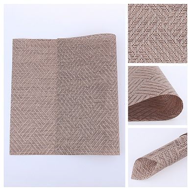 6 Pack Place Mats, Placemats for Kitchen Dining Table Decor Table Placemats 18"x12"