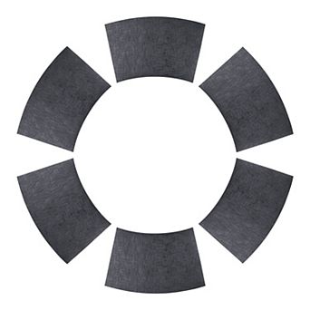 6 Pack Place Mats, Faux Leather Placemats for Kitchen Dining Table Decor Washable Table Placemats