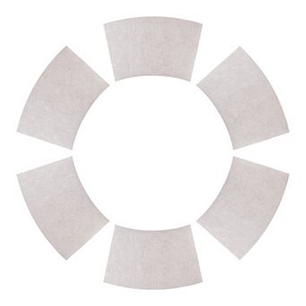 6 Pack Place Mats, Faux Leather Placemats for Kitchen Dining Table Decor Washable Table Placemats