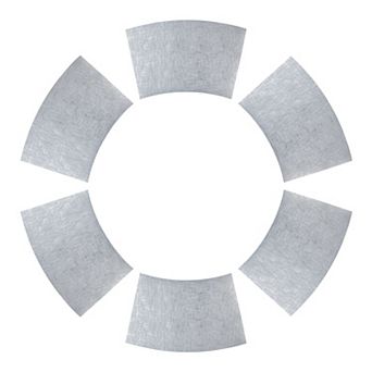 6 Pack Place Mats, Faux Leather Placemats for Kitchen Dining Table Decor Washable Table Placemats