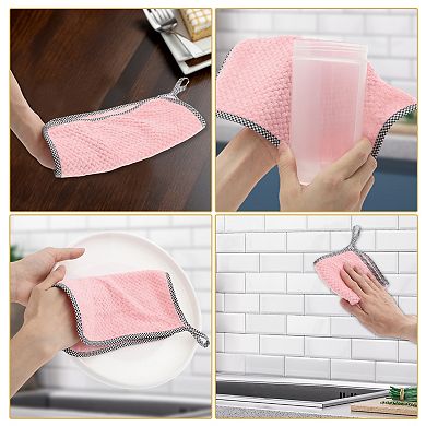 5Pcs Kitchen Hand Towels, Dish Towels for Washing Dishes for Kitchens Bathrooms Cleaning Counters