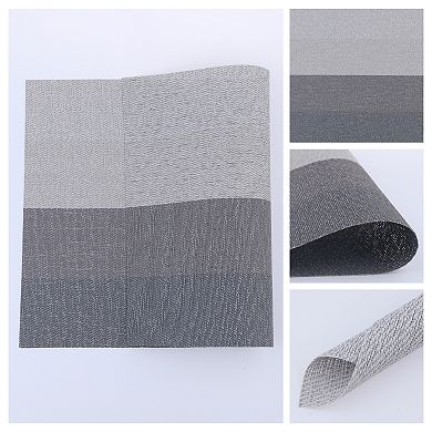 6 Pack Rectangle Placemats for Kitchen Dining Table Decor Table Placemats 18"x12"