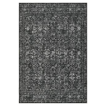 Garvee Machine Washable Low Pile Area Rug for Living Room Non Slip Soft Carpet for Bedroom Kitchen