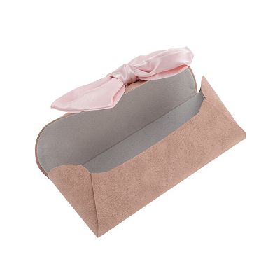 Bow Eyeglasses Case Portable Eyeglasses Storage 1 Pc