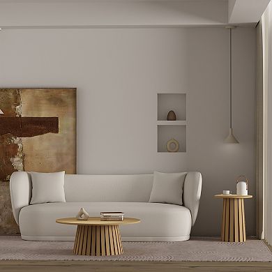 MANHATTAN COMFORT Layla Modern Coffee & End Table 2-Piece Set