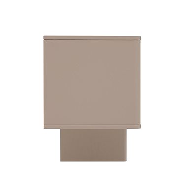 MANHATTAN COMFORT Ella Modern TV Stand with Adjustable Shelves