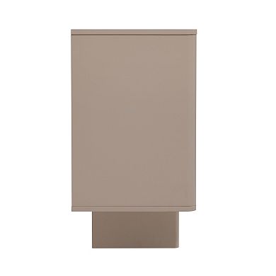 MANHATTAN COMFORT Ella Modern Sideboard Table with Adjustable Shelves