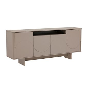 MANHATTAN COMFORT Ella Modern Sideboard Table with Adjustable Shelves