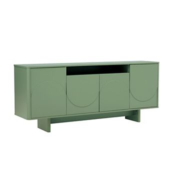 MANHATTAN COMFORT Ella Modern Sideboard Table with Adjustable Shelves