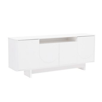 MANHATTAN COMFORT Ella Modern Sideboard Table with Adjustable Shelves