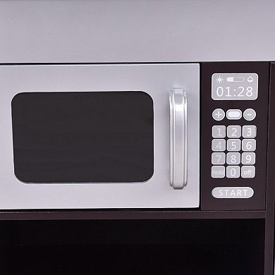 Costway Wooden Kitchen Kids Cooking Playset