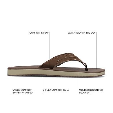 VANCE Boyd Comfort Men's Flip-Flop Sandals