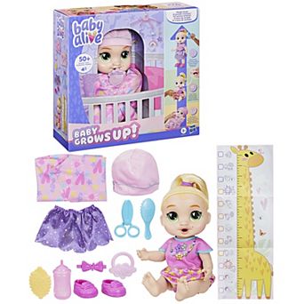 Baby Alive Baby Grows Up Lala Interactive Doll Set