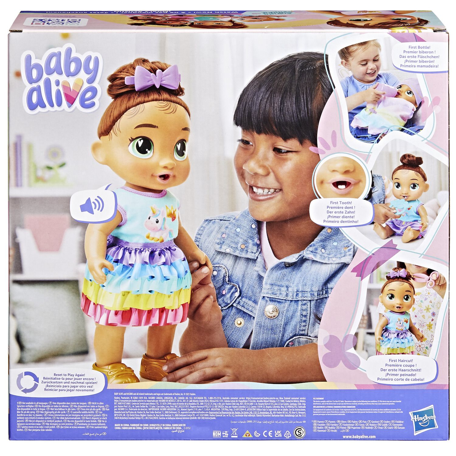 Детские куклы Baby Alive Baby Grows Up Sophia Interactive Doll — фото 4
