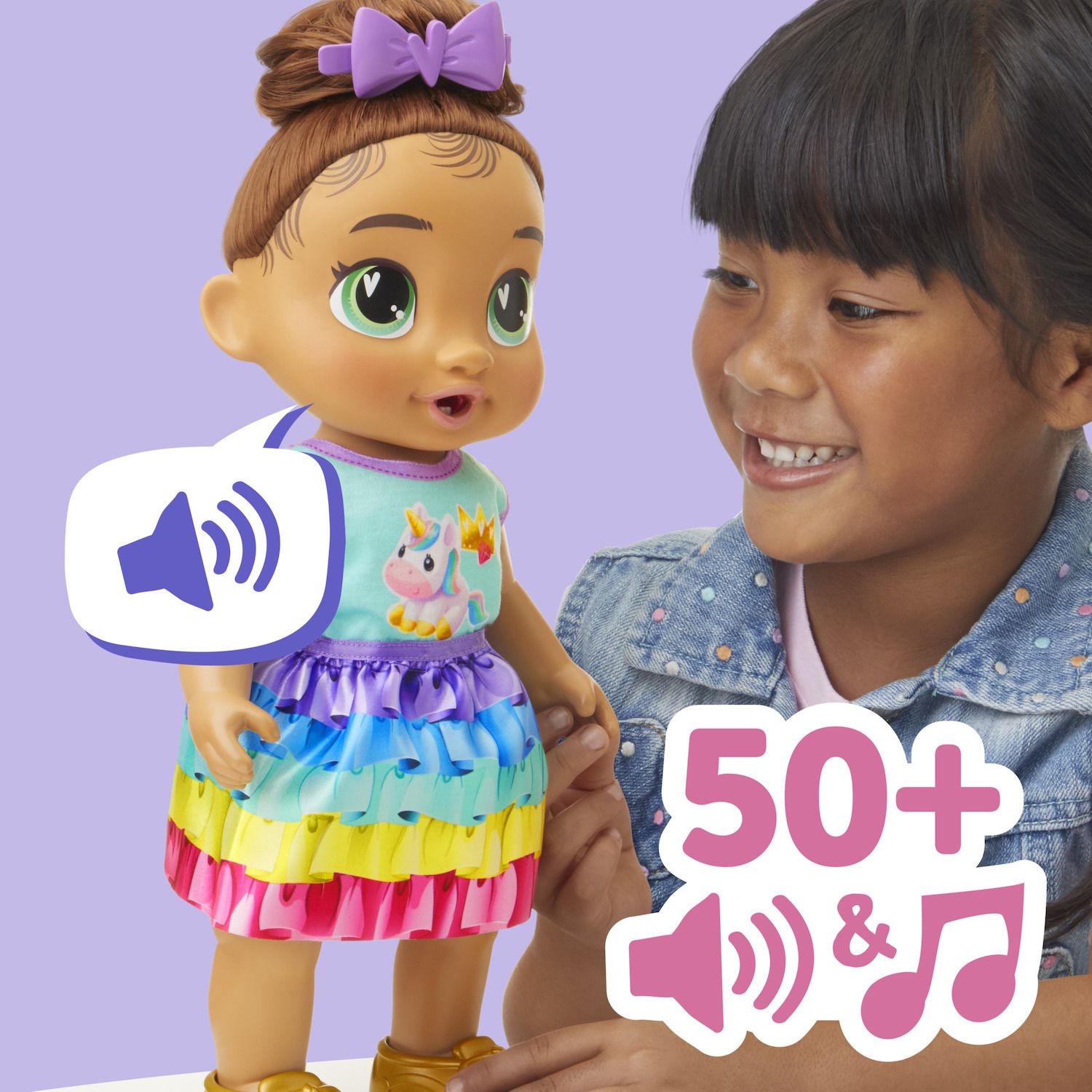 Детские куклы Baby Alive Baby Grows Up Sophia Interactive Doll — фото 6