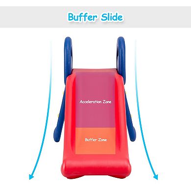 Costway 2 Step Folding Slide Fun Toy Indoor & Outdoor