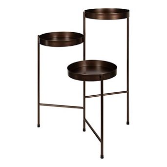 Finn Metal Tri-Level Plant Stand 16x21x30
