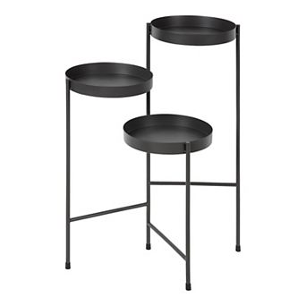 Finn Metal Tri-Level Plant Stand 16x21x30