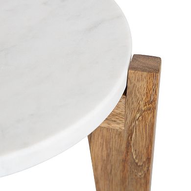 Icelyn Round Plant Stand Set 2 Piece