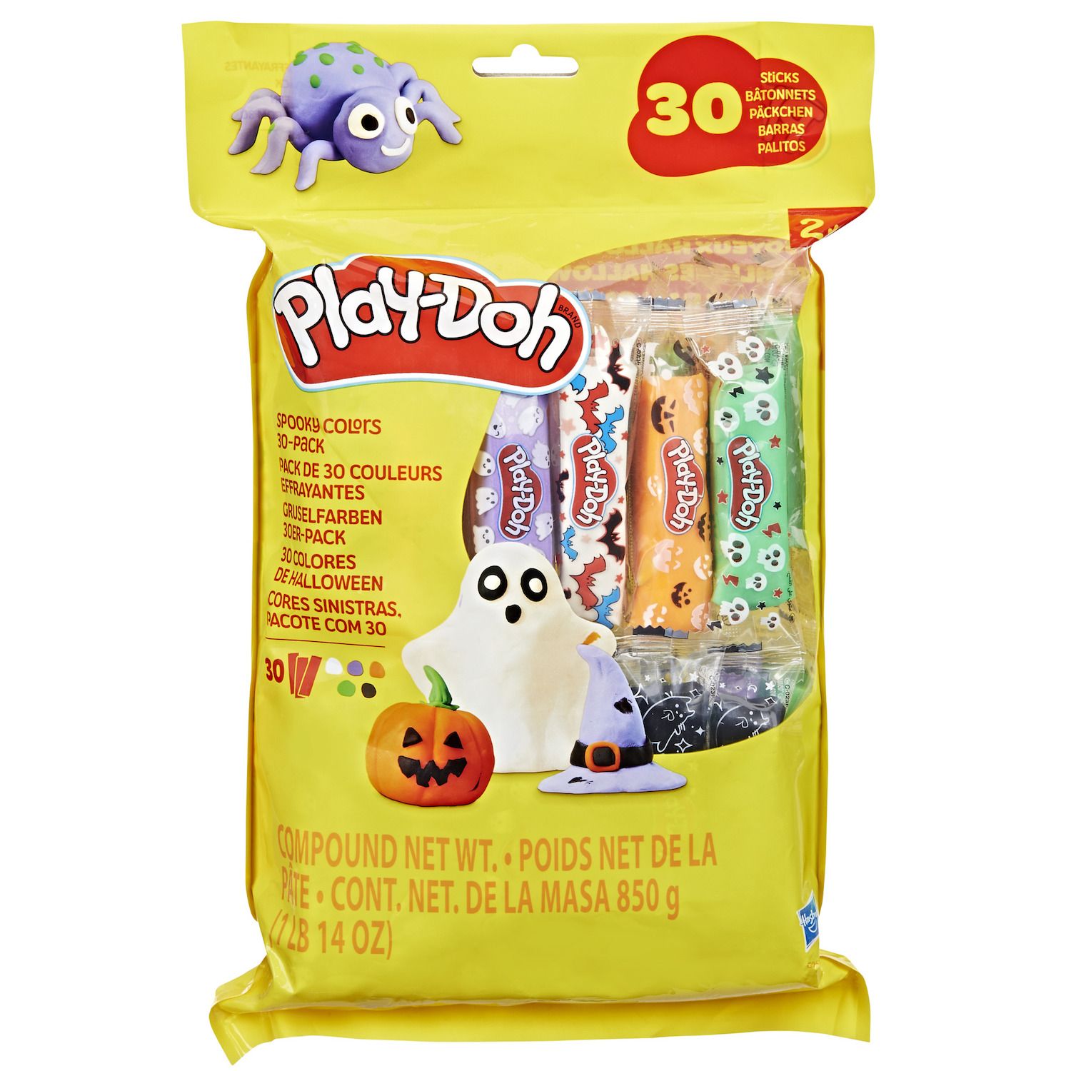 Детские игрушки Play-Doh 30 pk Spooky Colors Modeling Compound Set — фото 1