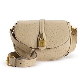 Rosetti Shelby Saddle Bag with Adjustable Strap & Zip Closure