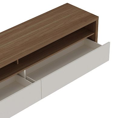 MANHATTAN COMFORT Duncan Contemporary TV Stand with Full Extension Drawers